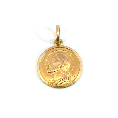 Pre-Loved 18ct Yellow Gold Jesus Medallion