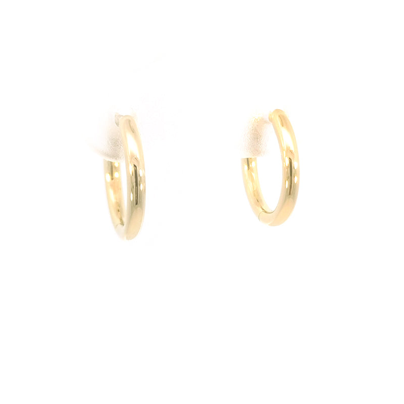 9ct Yellow Gold Sleepers - Solid