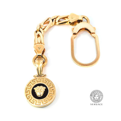 Versace Medusa 9ct Yellow Gold Key Chain