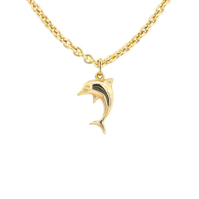 Pre-Loved 9ct Yellow Gold Dolphin