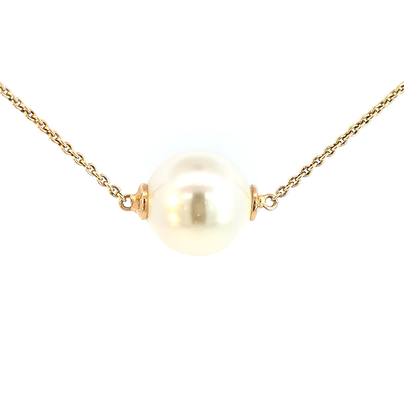 9ct Yellow Gold Freshwater Pearl Necklace