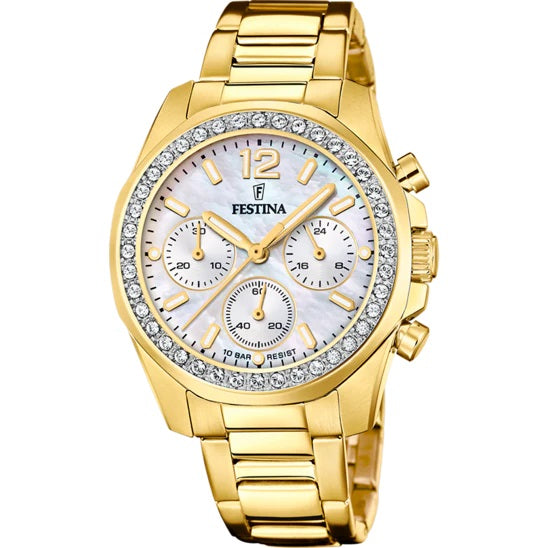 Festina Chrono Lady Boyfriend Gold