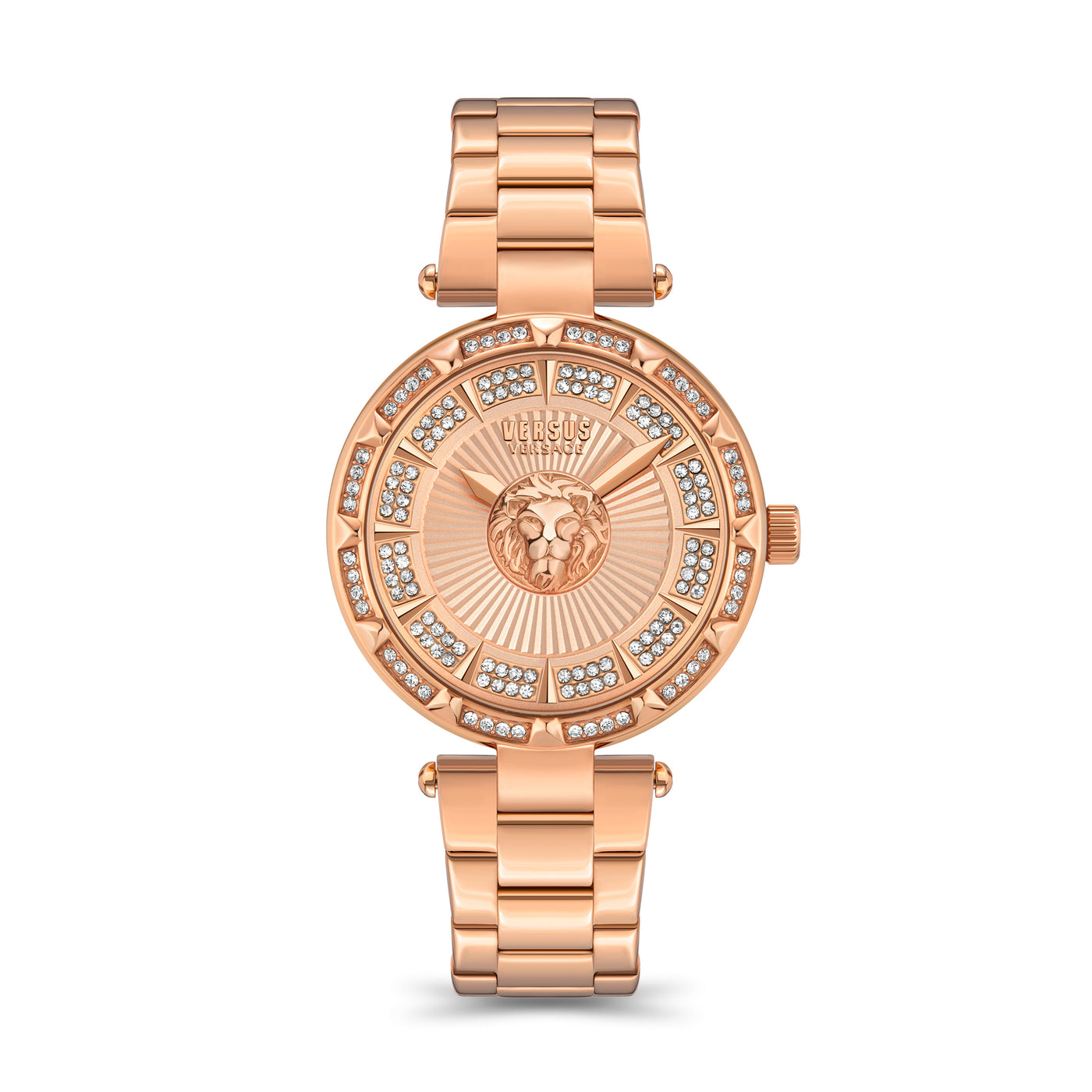 VERSACE VERSUS Sertie N Crystal RGP Rose Dial