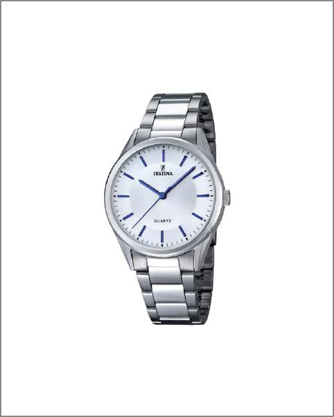 Festina Classics Collection Silver Bracelet Silver Dial Men's Watch