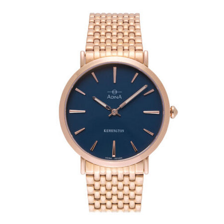 ADINA Kensington Rose GP with Blue Dial