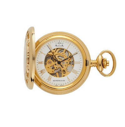 ADINA Kensington Mechanical Skeleton Pocket Watch PW5670G1RP