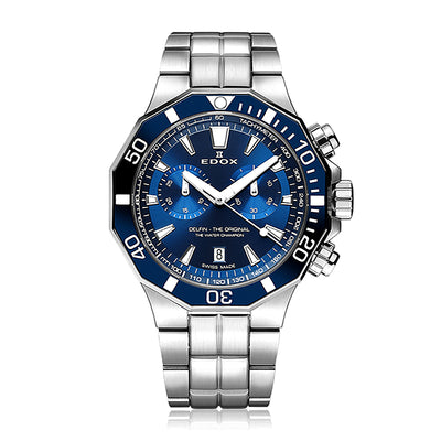 Edox Delfin The Original #3 43mm Stainless Steel Watch