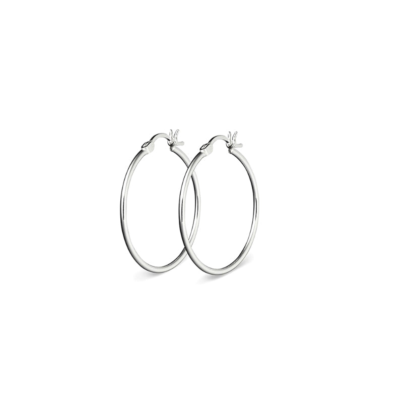 Sterling Silver Hoops 15mm