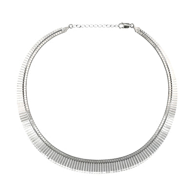 ITALIAN Sterling Silver CLEOPATRA Necklace