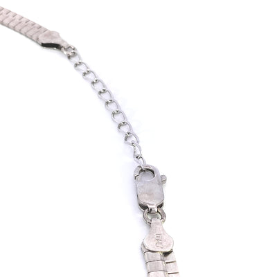 ITALIAN Sterling Silver CLEOPATRA Necklace