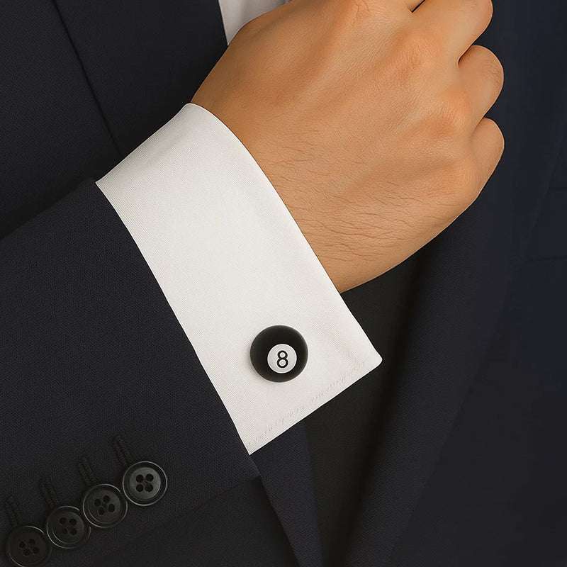 8-Ball Cufflinks