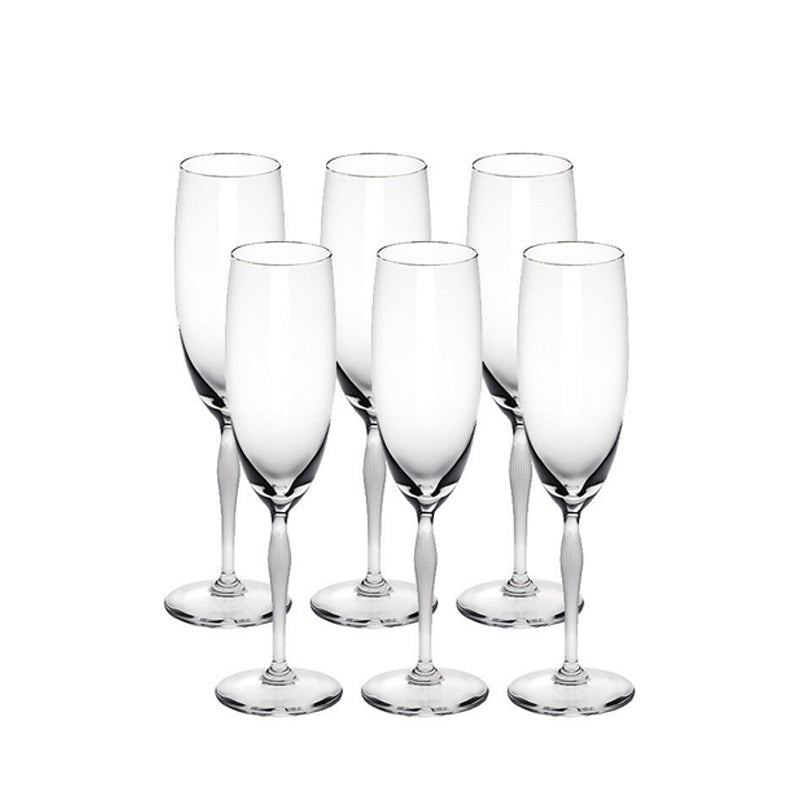 Lalique100 POINTS Champagne Glass 6pc