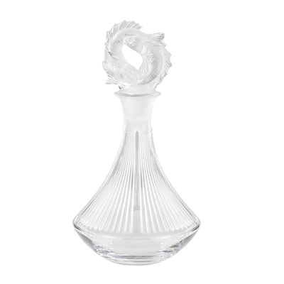 Lalique 2 Poissons Crystal Decanter