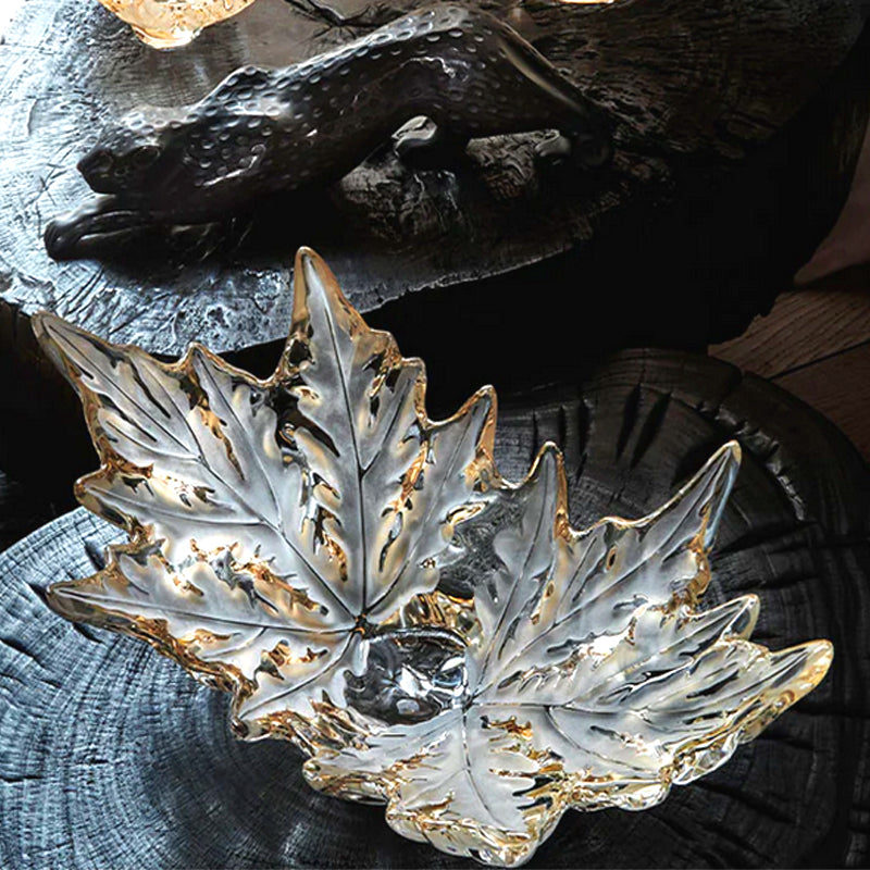 Lalique Champs Elysees Vase Small Gold Luster