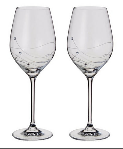 Glitz Wine Glass Pair