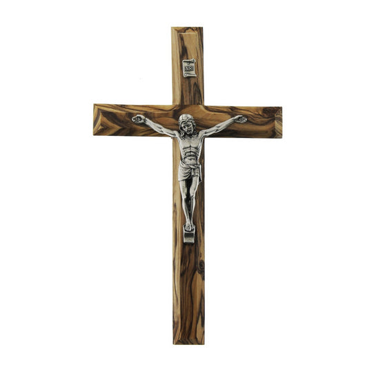 Olive Wood Plain Crucifix