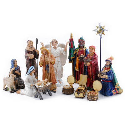 Real Life Nativity Set - 7" Scale (18cm)