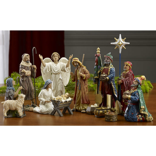 Real Life Nativity Set - 7" Scale (18cm)