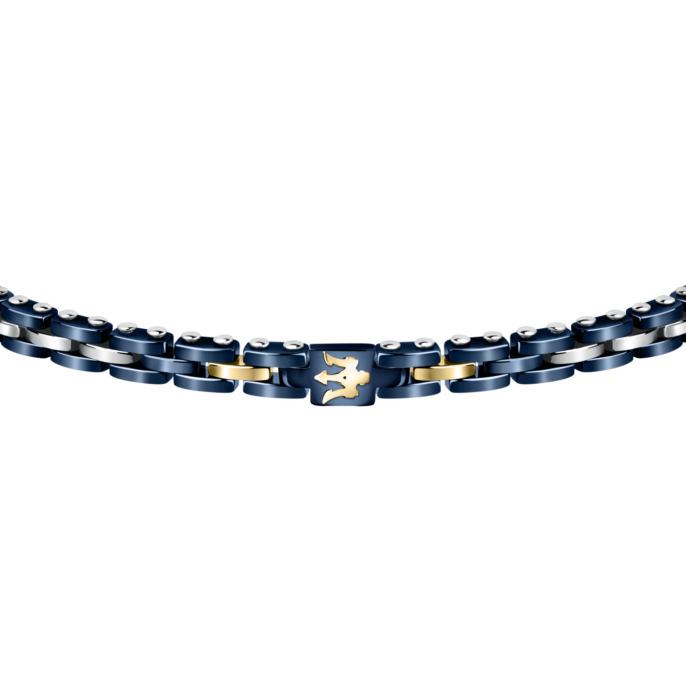 Maserati Ceramic Blue and Gold Bracelet