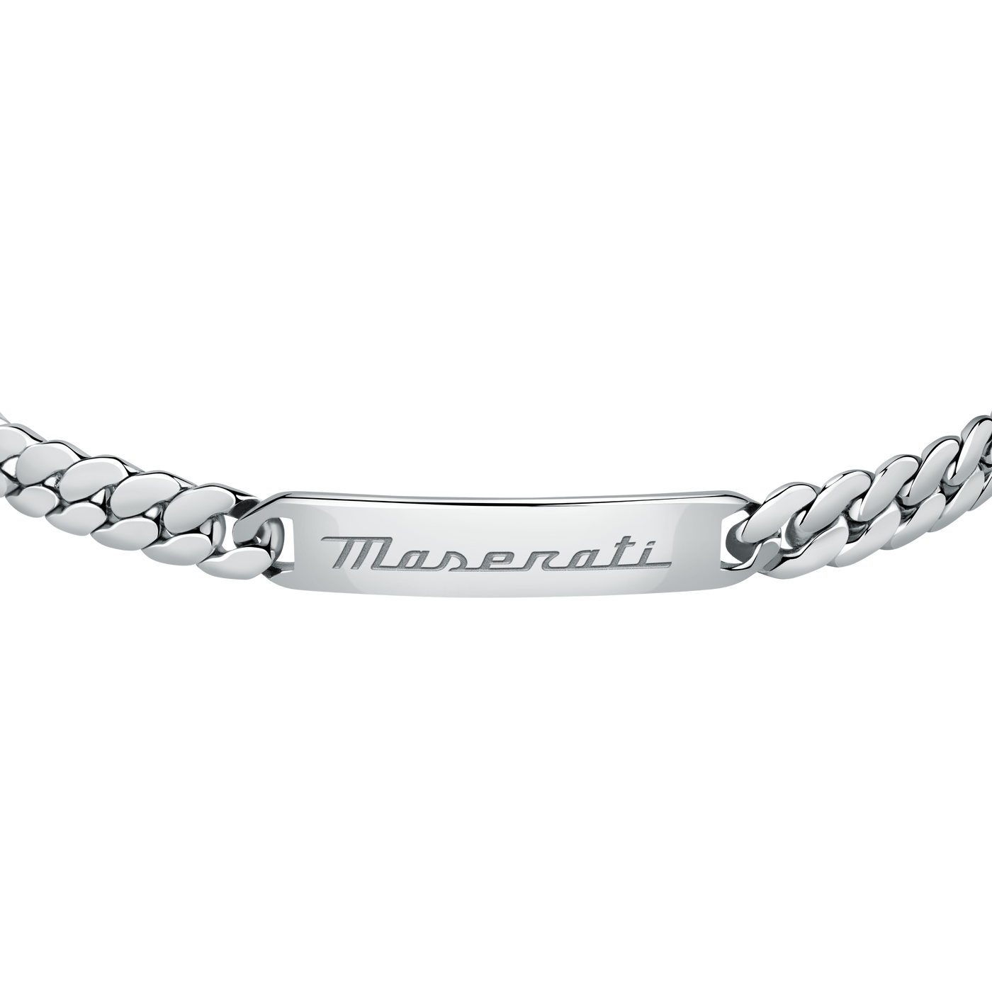 Maserati Silver 22cm Bracelet