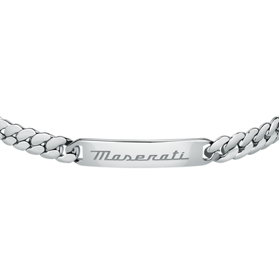 Maserati Silver 22cm Bracelet