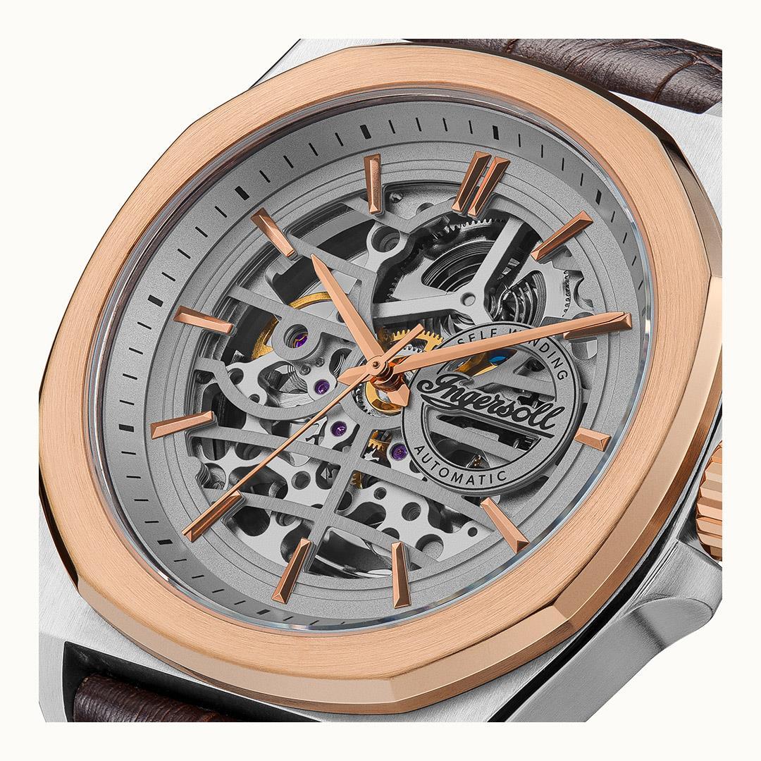 Montre automatique Ingersoll The Orville marron 