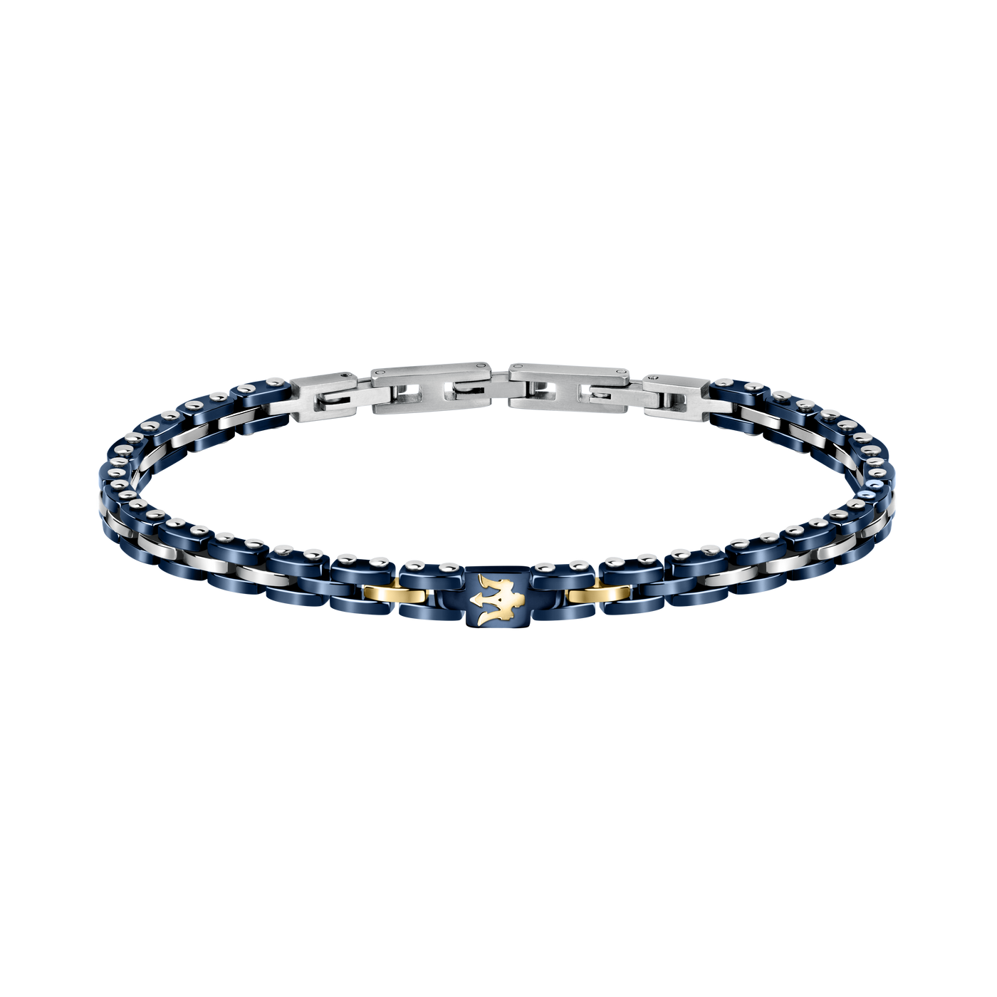 Maserati Ceramic Blue and Gold Bracelet