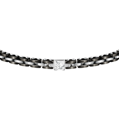 Maserati Ceramic Black and Silver Bracelet