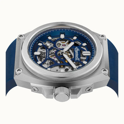 Montre Ingersoll The Motion Automatique Argent Bleu