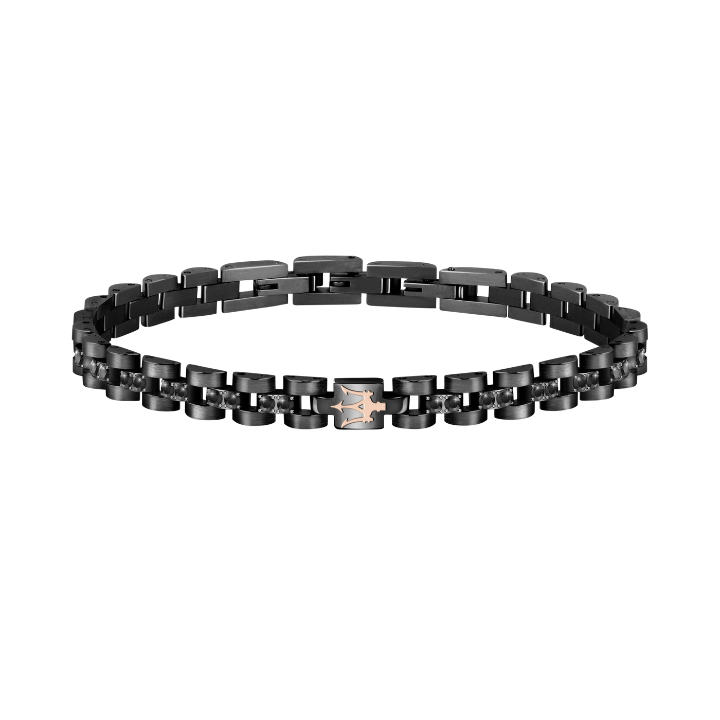 Maserati Crystals Black and Gold Bracelet