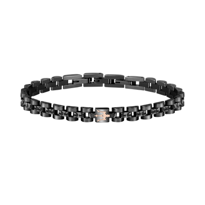 Maserati Crystals Black and Gold Bracelet