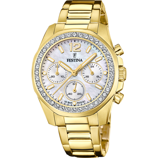FESTINA RAINBOW WOMAN'S NACRE WATCH F20609/1