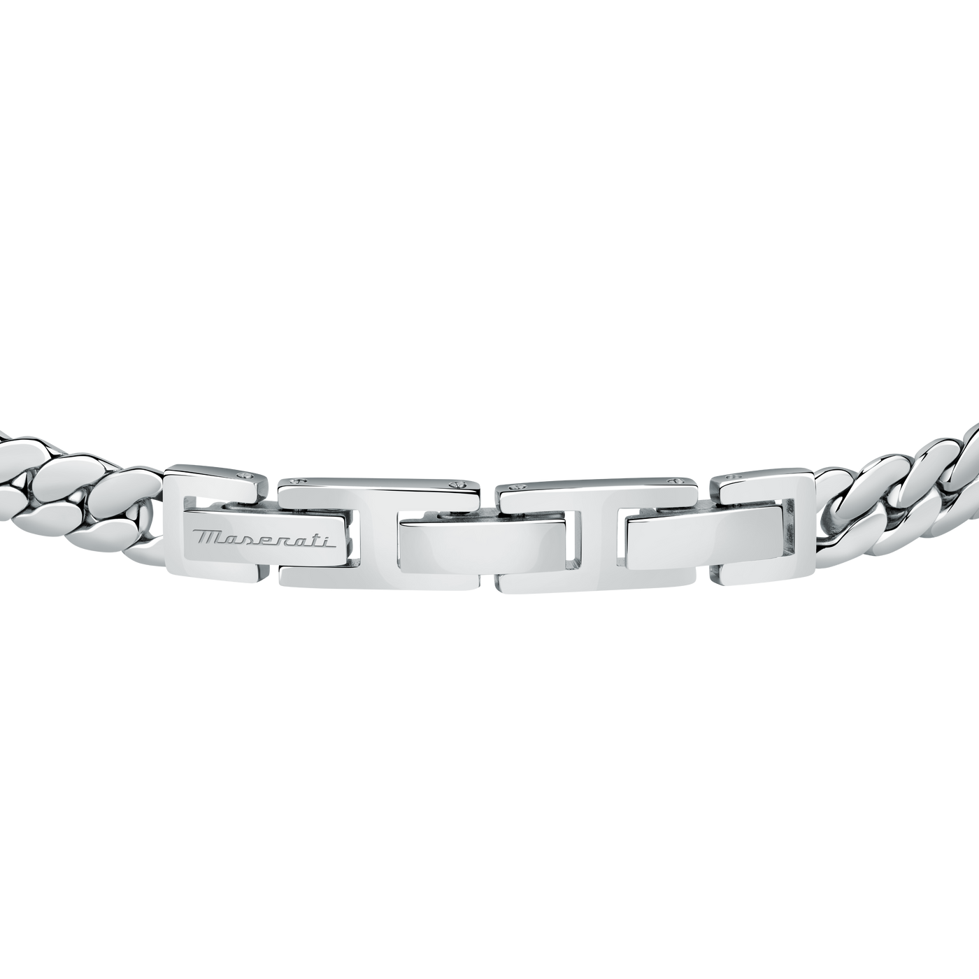 Maserati Silver 22cm Bracelet