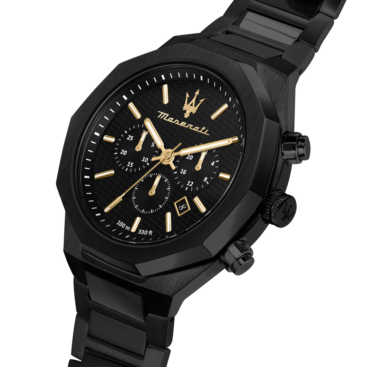 Maserati Stile 45MM Black Watch