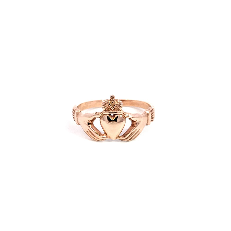 9ct Rose Gold Cladough Ring