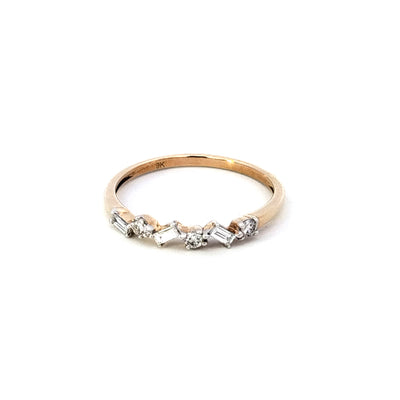 9ct Yellow Gold 0.18ct H-I/ i1 Diamond Ring