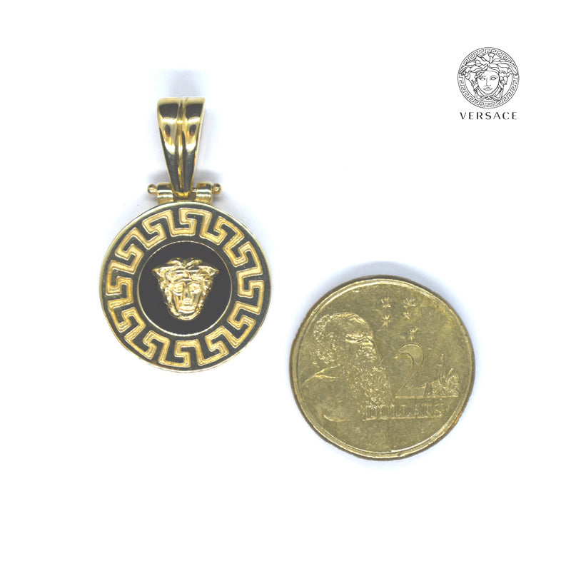 Versace 9ct Yellow Gold Pendant