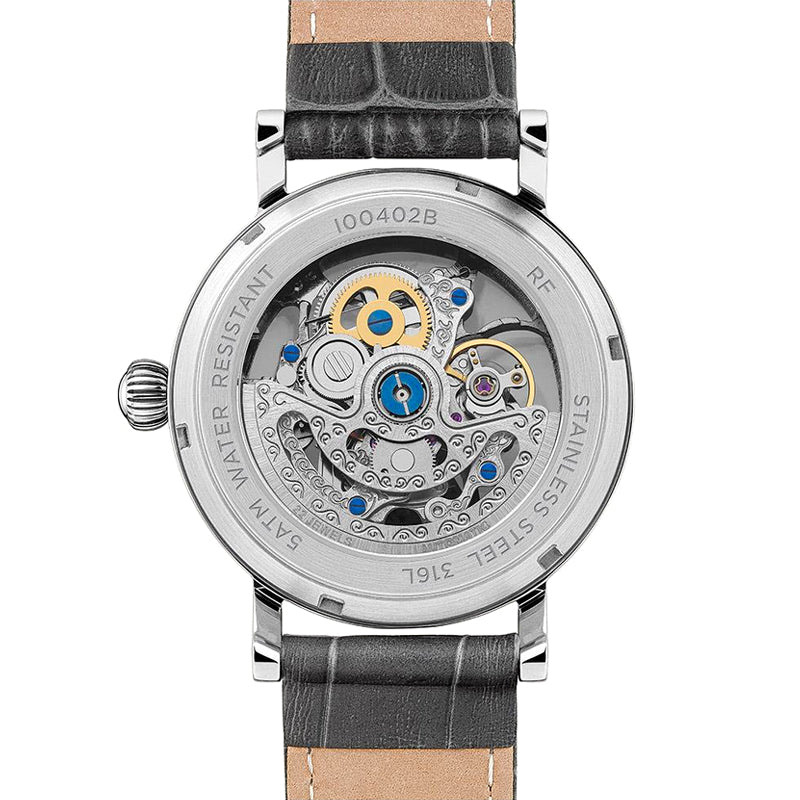 IngersollThe Herald Orologio scheletrato in argento