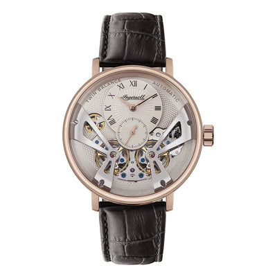 Ingersoll The Tennessee Automatic Rose Gold Watch with Black Strap