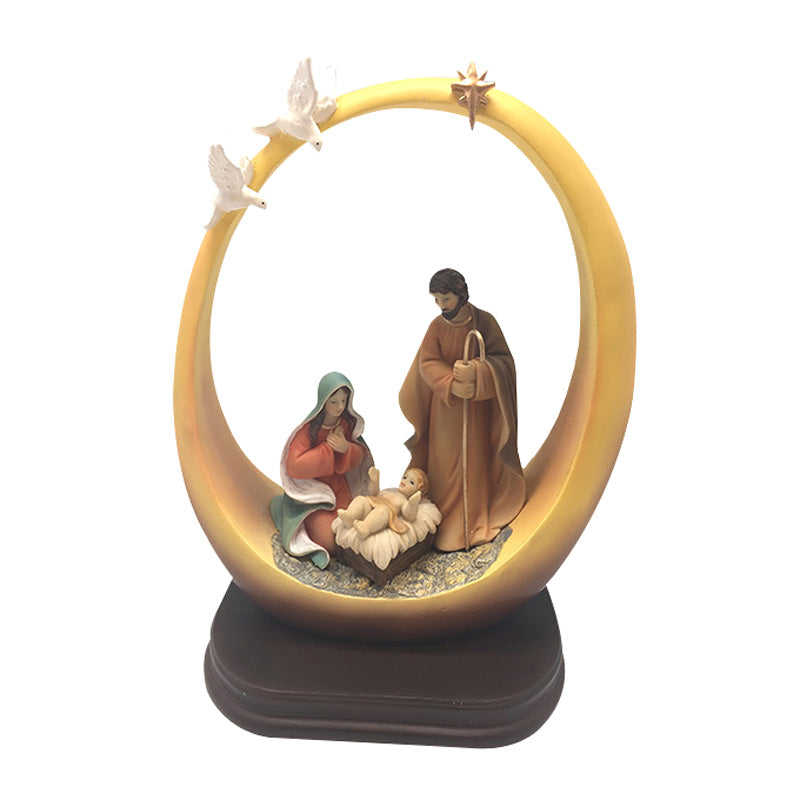 Holy Family - All-In-One - Nativity Scene - Resin