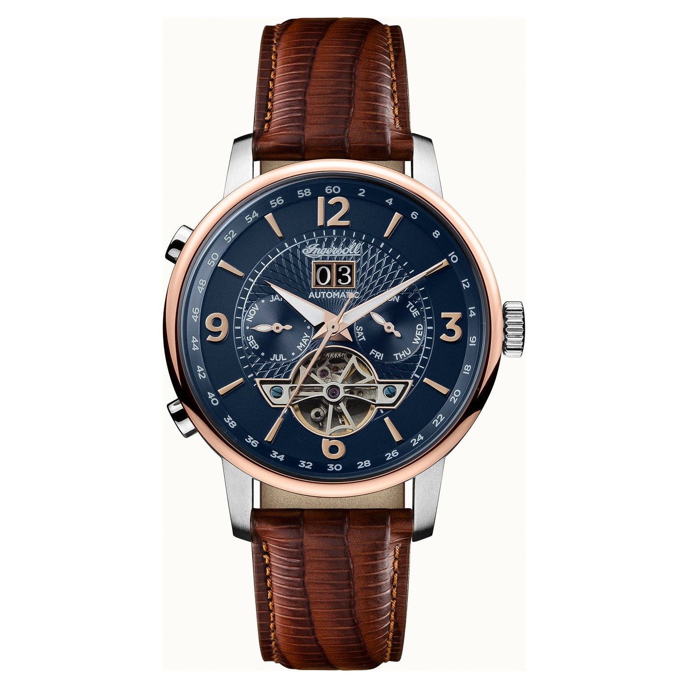 Ingersoll Grafton Automatic Brown Watch