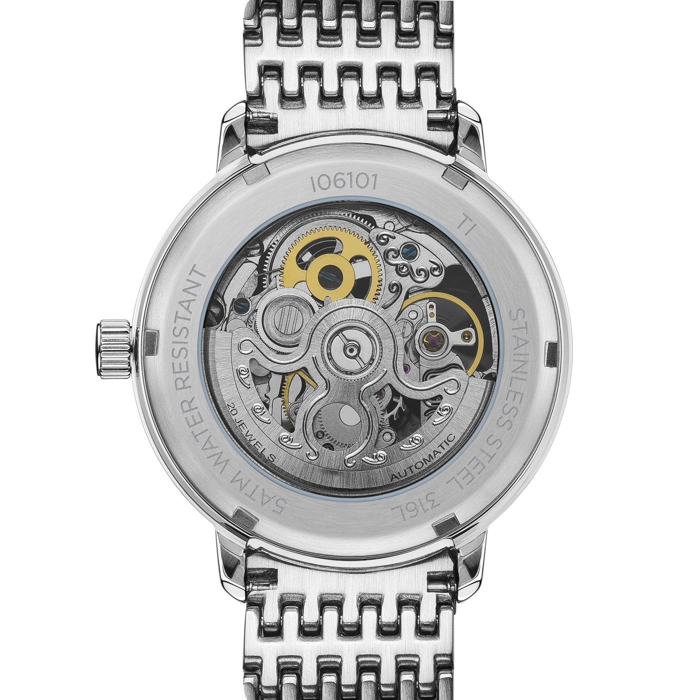 Montre automatique Ingersoll Crown en argent