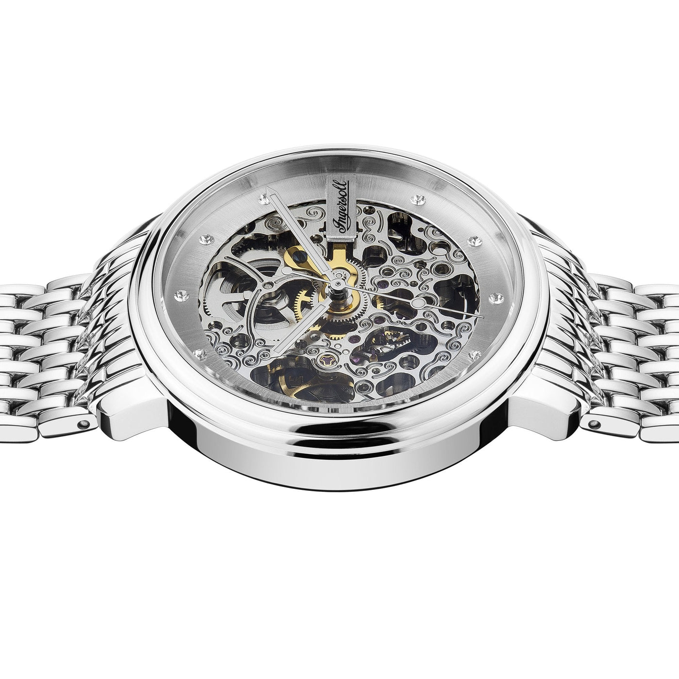 Montre automatique Ingersoll Crown en argent