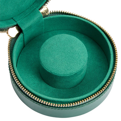 Wolf Sophia Mini Round Zip Case Verde Foresta 