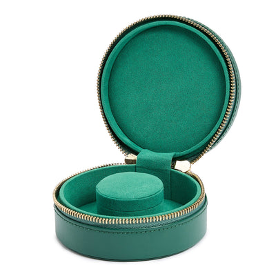 Wolf Sophia Mini Round Zip Case Verde Foresta 