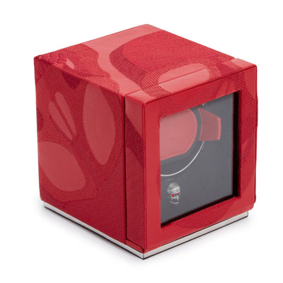 Wolf Memento Mori Cub Watch Winder Red