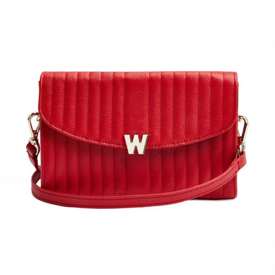 Wolf Mimi Crossbody Bag with Wristlet Red