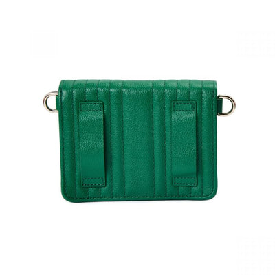 Wolf Mimi Mini Bag with Wristlet & Lanyard Green