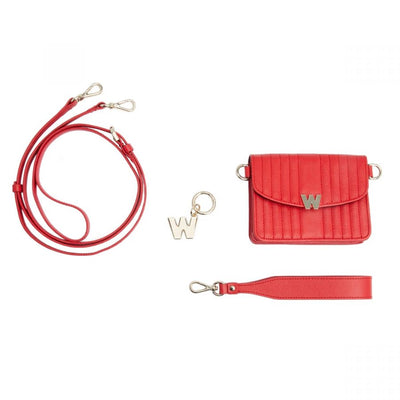 Mini sac Wolf Mimi avec dragonne et cordon Rouge