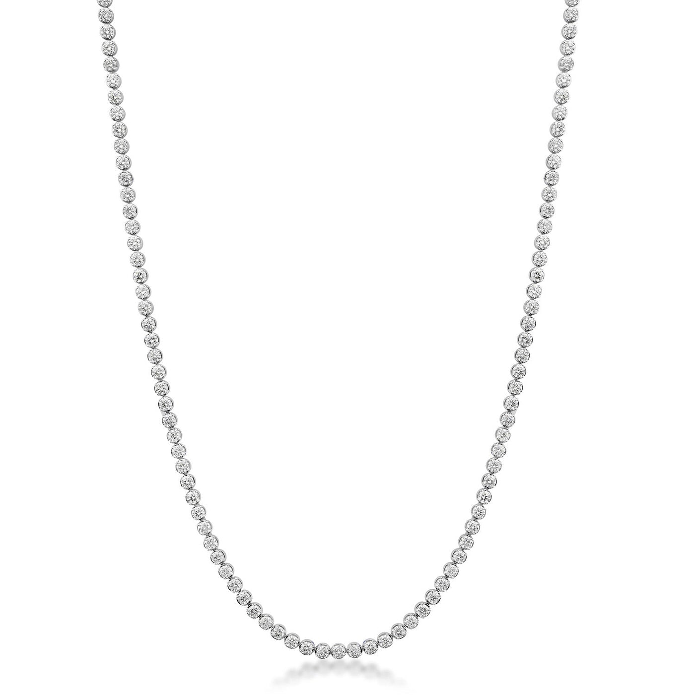 8.00ct Lab Grown Diamond Necklace in 18K White Gold